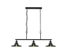 Walter-Satin Black Ceiling Lights Deco Linear Fittings